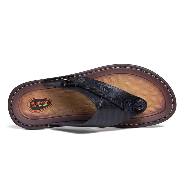 Men Handmade Leather Outdoor Sandals