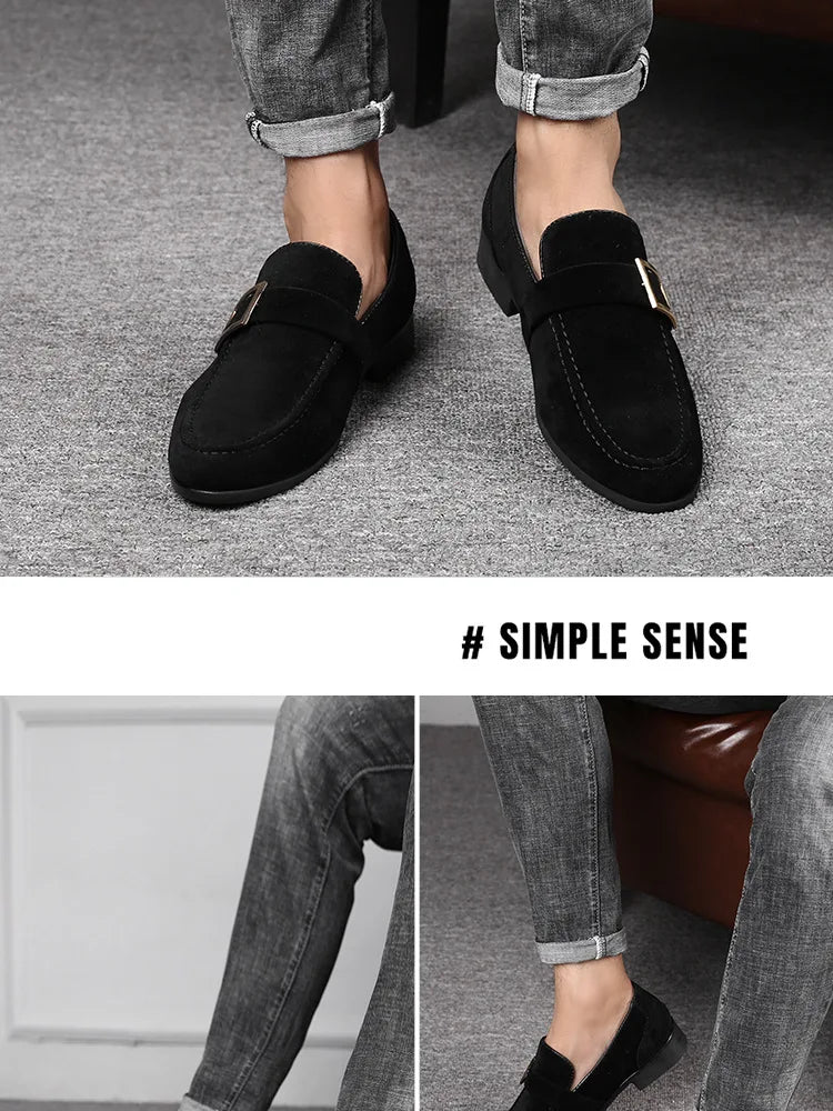 Men’s Leather Designer Formal Loafers Shoes